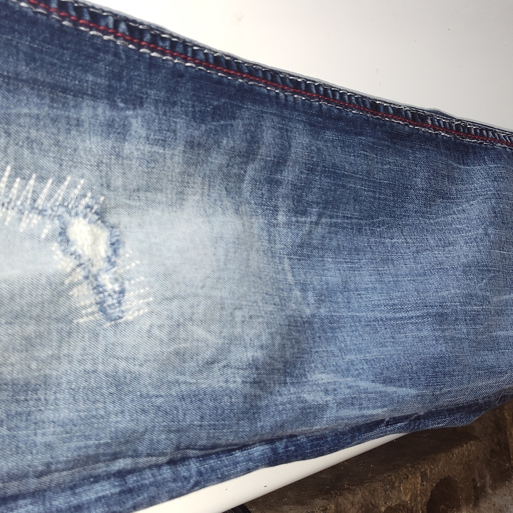 Rock Revival Men Blue Jeans 38 X 34 - Picture 6 of 9
